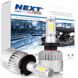 NAO – auto Mini ampoule led h7,h7 led puissant 30W, 12V, sans fil, pour  phare de phare led voiture, CSP 6500K, blanc