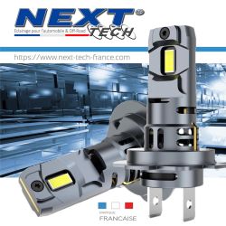 Achetez Next Tech - AMPOULES H7 LED VENTILEES COMPACTES 75W BLANC NEXT-TECH  au meilleur prix chez Equip'Raid